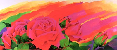 The Rose in the Festival of Light, 1995 by Myung Bo Sim